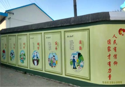 平湖文化墙施工攻略