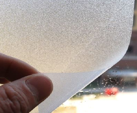 平湖玻璃门外面粘广告用什么材料好？