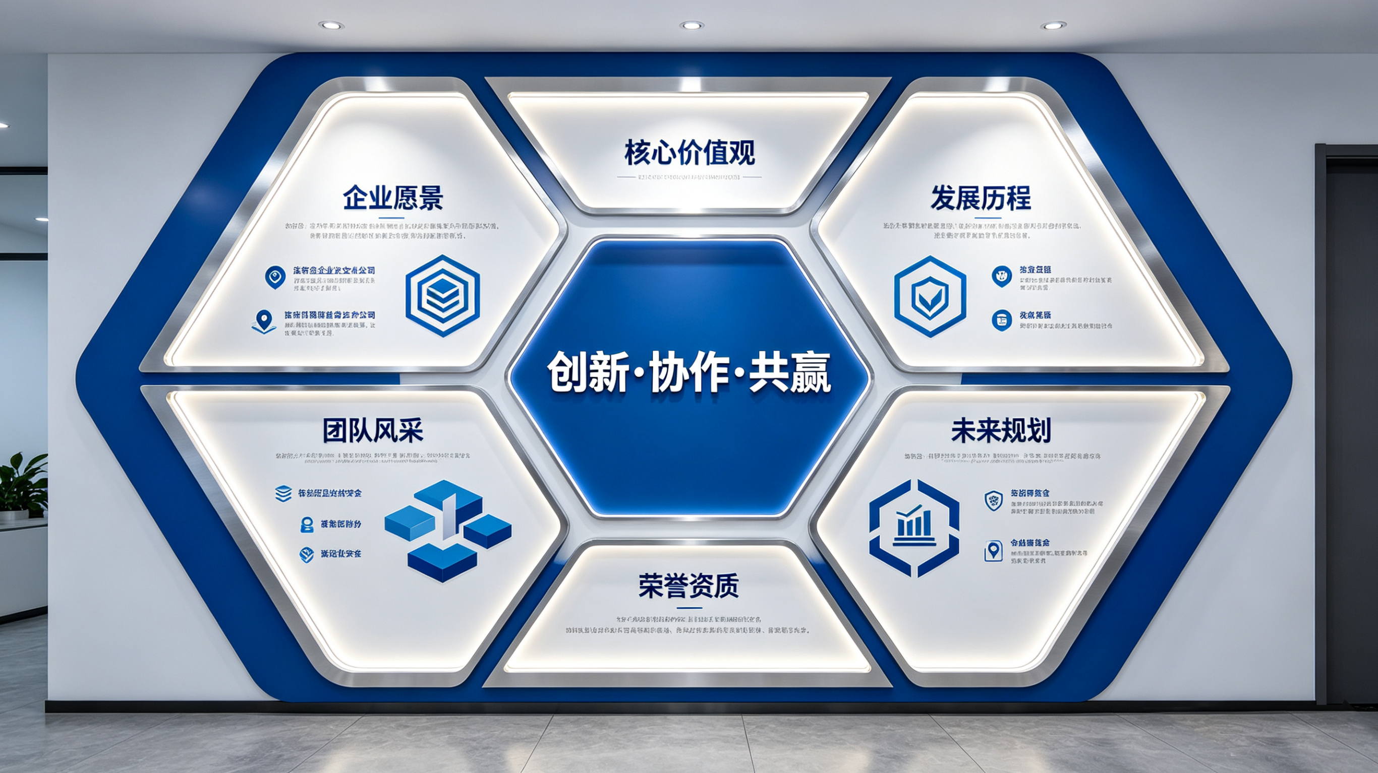 平湖企业文化墙六边形避坑指南（新手常犯5个错误）